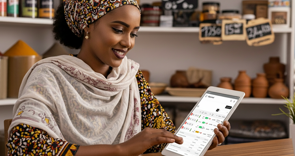 واجهة النظام لإدارة الإيصالات